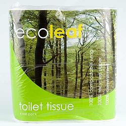 Ecoleaf Toilet Tissue - 4 pack