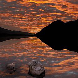 Greetings card - Clouds of Flame