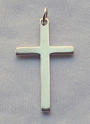 Sterling Silver Cross - 35mm - medium