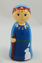 Wood Bible Figure - Sarah