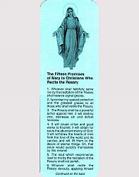 Prayer Card/Bookmark: 15 Promises of Mary x10