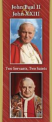 Leaflet: John Paul II and John XXIII: Two Servants, Two Saints