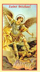 Prayer Card: St Michael x 10