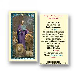 St Daniel Laminated Prayer Card