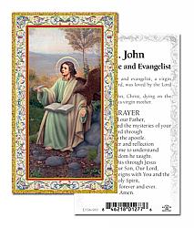 St John the Evangelist Prayer Card