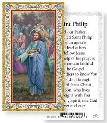 St Philip Laminated Prayer Card
