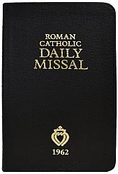 Roman Catholic Daily Missal (1962) - geniune leather