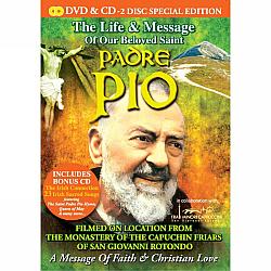 Life and Message of our Beloved Saint Padre Pio - DVD/CD