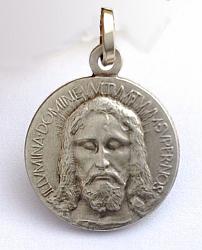 Sterling Silver Holy Face Medal