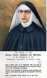 Mother Maria Pierina Relic Card
