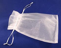 Organza bag - extra large white