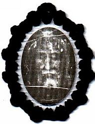 Holy Face Carmelite Relic Badge