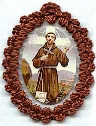 St Francis of Assisi Relic Badge
