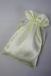 Satin Chapel Veil Carrying Bag - Ivory