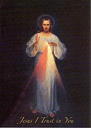 Divine Mercy Image - Vilnius - 8x10