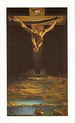Christ of St. John of the Cross 'Prayer Card'