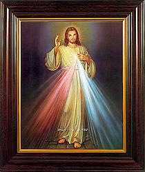 Divine Mercy Framed Picture