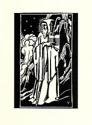 Card, Saint Benedict