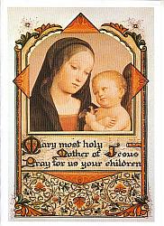 Birthday Card - Mary Most Holy