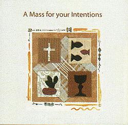 Mass Intention Card - Symbolic - Eucharist