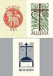 Easter Card - Benedictine - Agnus Dei (Pack of 3)