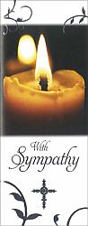 Sympathy Card - Candle