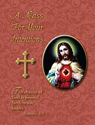 Mass Intention Card