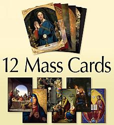 Mass Intention Card Pack of 12  - Classical Art