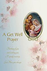 Get Well Card - Holy Family