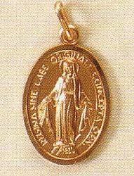 Gold Miraculous Medal