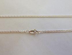 Large sterling silver chain - 24 inch