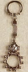Metal Rosary Ring Key-ring