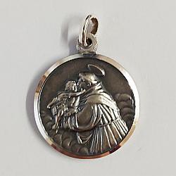 St Anthony sterling silver medal without chain