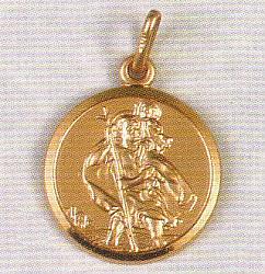 St Christopher Gold Medal