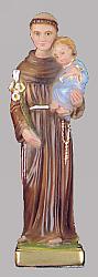 St Anthony Statue, 8 inch plaster