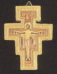 Saint Francis Crucifix - small