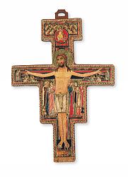 Saint Francis Crucifix - laser cut - medium