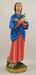 St Maria Goretti Statue, 12 inch plaster
