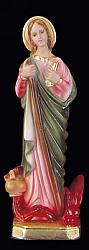 St Martha Statue, 8 inch plaster