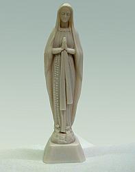 Our Lady of Lourdes statue - faux marble