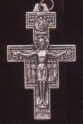 St Francis Crucifix 1.4 inch x 12
