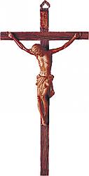 Large Wood/Resin Crucifix - 24 inches
