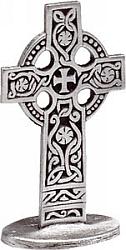 Pewter Standing Celtic Cross