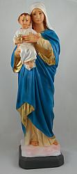 Our Lady and Child Statue, 16 inch plaster