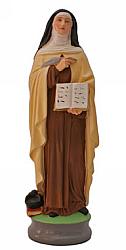 Saint Teresa of Avila Statue, 10 inch plaster