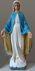 Our Lady Immaculate Statue, 16 inch plaster