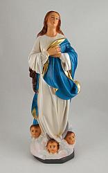 Our Lady of the Assumption statue,12 inch plaster