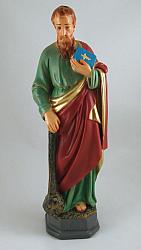 Saint Jude, 12 inch plaster