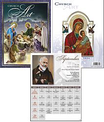 Church Art Calendar 2024 - Holy Child