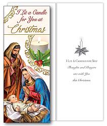 Christmas Card - I lit a Candle for You